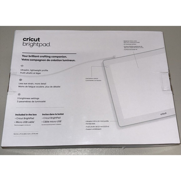 Cricut BrightPad Mint LED Lightpad USB 11.5"x9" 2010623 Brand New - Picture 2 of 6